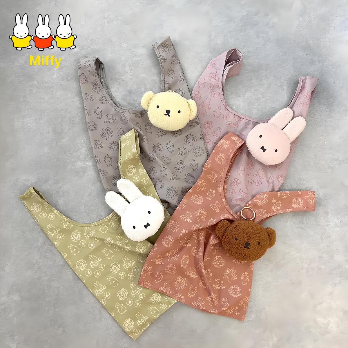 Japanese Lifestyle Goods - Kawaii ميفي أرنب حقيبة تسوق على