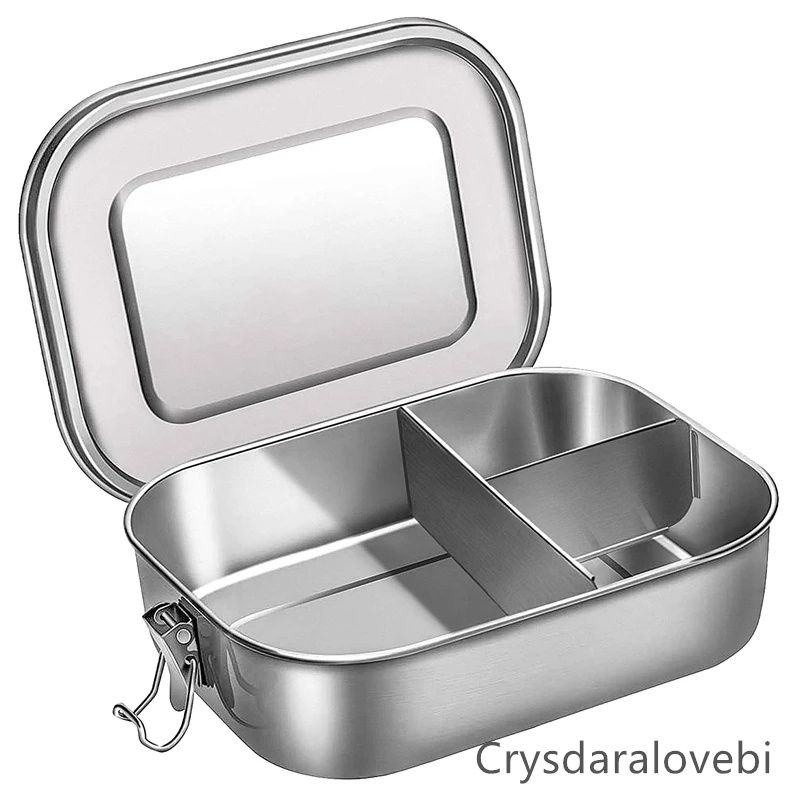 الفولاذ المقاوم للصدأ بينتو ال - مراجعة Bento Box Two Tier وسعره